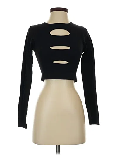 Pre-owned Garage Long Sleeve Turtleneck In Black