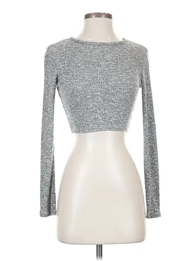 Pre-owned Garage Long Sleeve Turtleneck In Silver