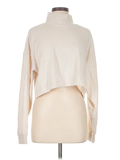 Pre-owned Garage Long Sleeve Turtleneck In White