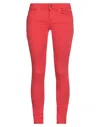 Garage Nouveau Jeans In Red