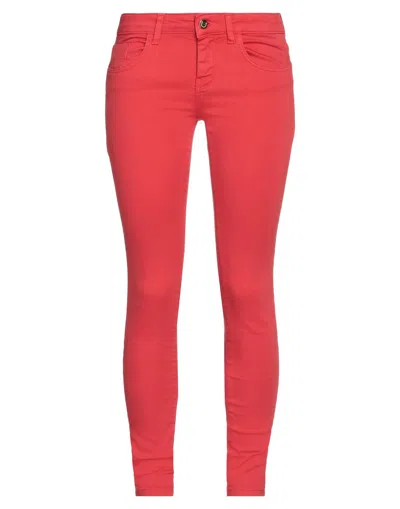 Garage Nouveau Jeans In Red