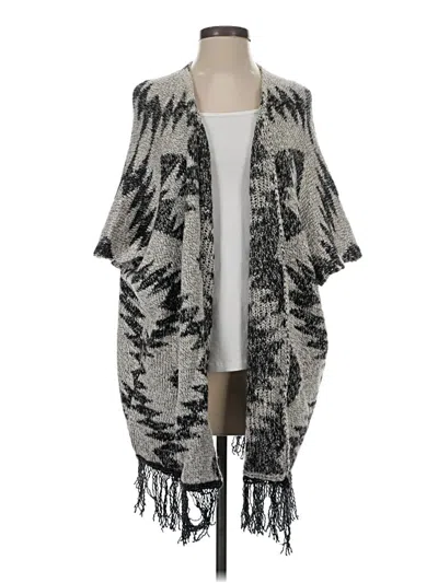 Pre-owned Garage Poncho In Gray