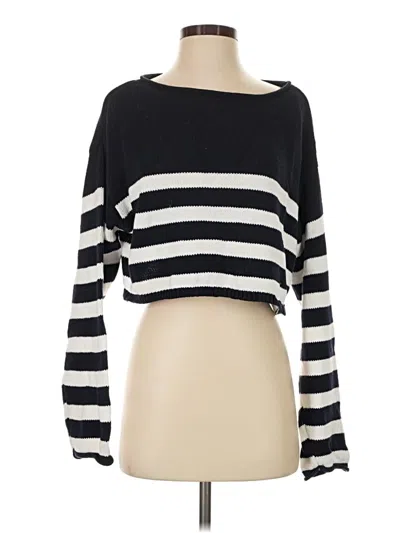 Pre-owned Garage Pullover Sweater In Black