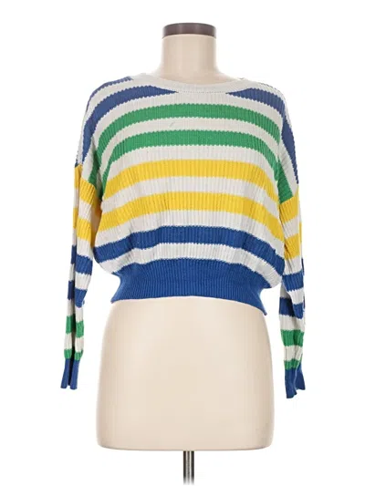 Pre-owned Garage Pullover Sweater In Blue