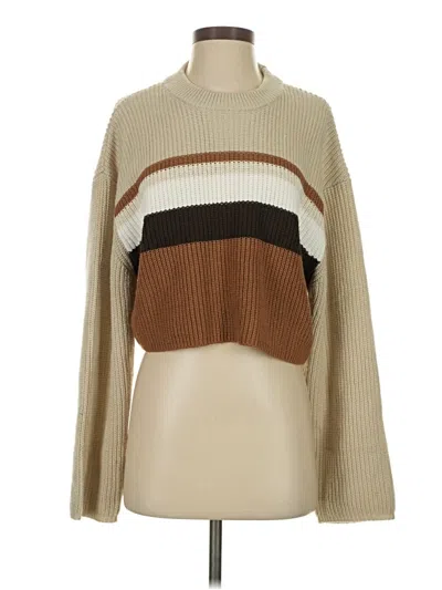 Pre-owned Garage Pullover Sweater In Brown
