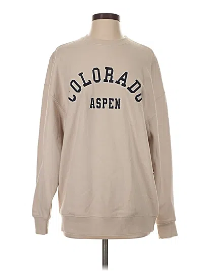 Pre-owned Garage Pullover Sweater In Brown