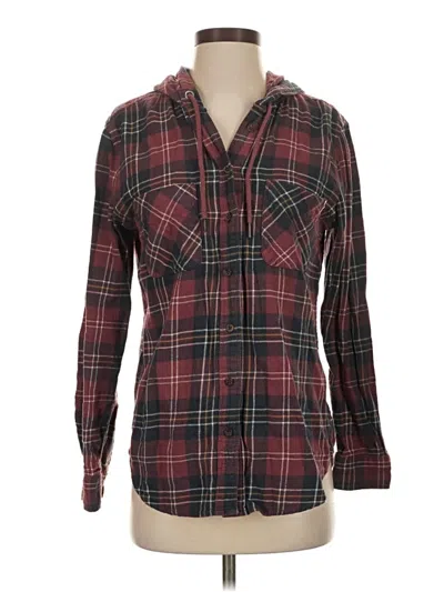 Pre-owned Garage Pullover Sweater In Burgundy