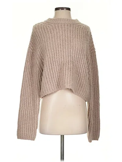 Pre-owned Garage Pullover Sweater In Tan