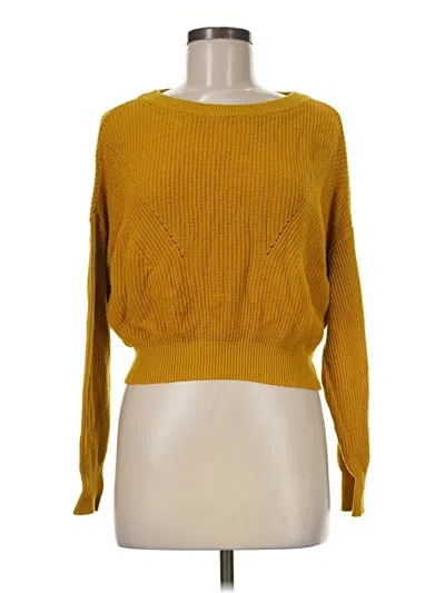 Pre-owned Garage Pullover Sweater In Yellow