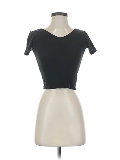 Pre-owned Garage Short Sleeve T-shirt In Black