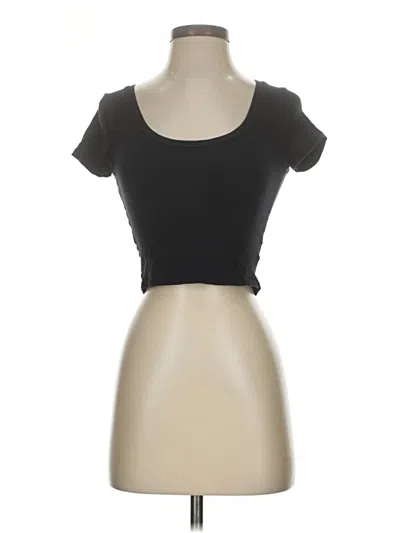 Pre-owned Garage Short Sleeve T-shirt In Black