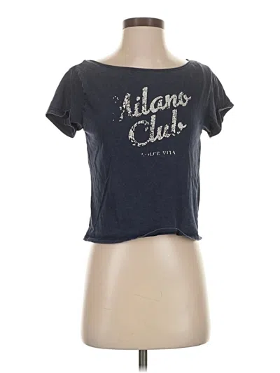Pre-owned Garage Short Sleeve T-shirt In Black