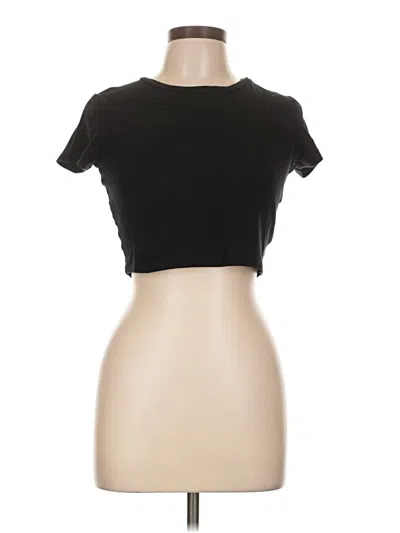 Pre-owned Garage Short Sleeve T-shirt In Black