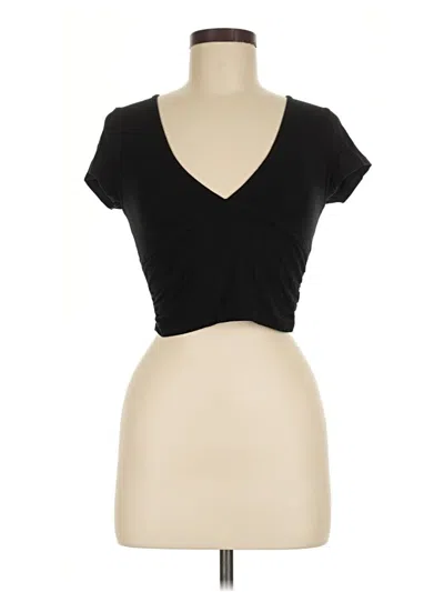Pre-owned Garage Short Sleeve T-shirt In Black