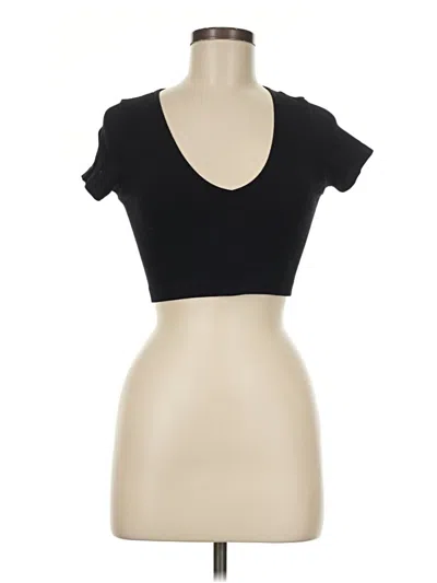 Pre-owned Garage Short Sleeve T-shirt In Black