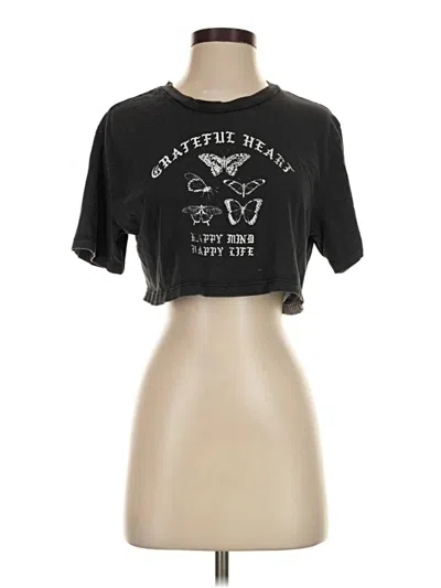 Pre-owned Garage Short Sleeve T-shirt In Black