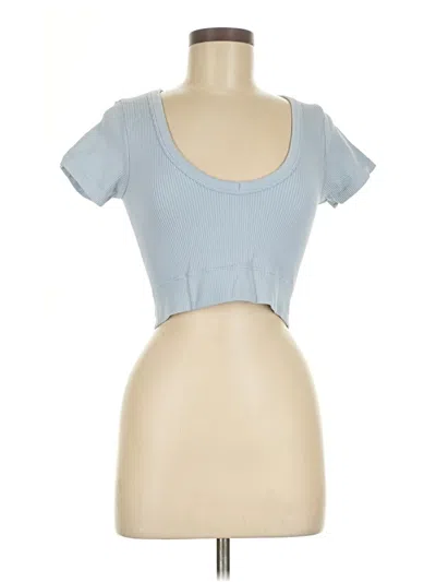 Pre-owned Garage Short Sleeve T-shirt In Blue