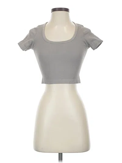 Pre-owned Garage Short Sleeve T-shirt In Gray