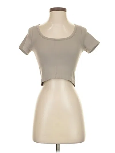 Pre-owned Garage Short Sleeve T-shirt In Gray