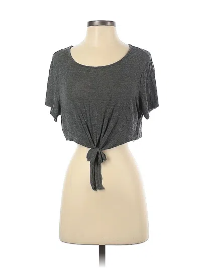 Pre-owned Garage Short Sleeve T-shirt In Gray