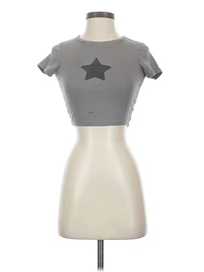 Pre-owned Garage Short Sleeve T-shirt In Gray