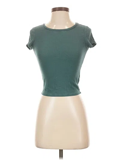 Pre-owned Garage Short Sleeve T-shirt In Green
