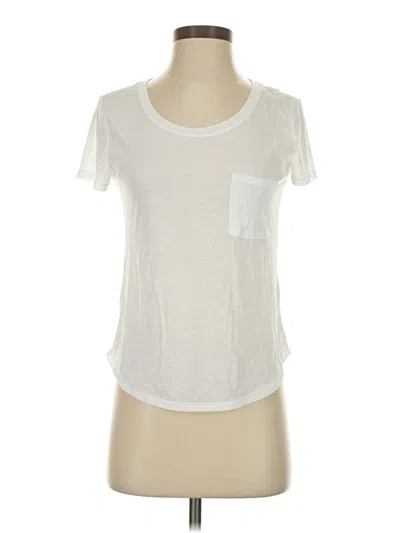 Pre-owned Garage Short Sleeve T-shirt In Ivory