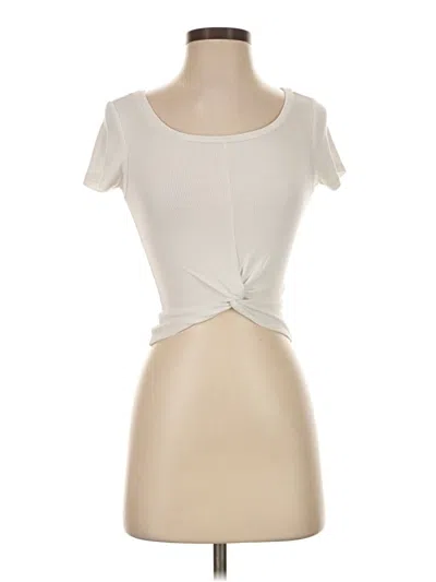 Pre-owned Garage Short Sleeve T-shirt In Ivory