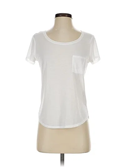 Pre-owned Garage Short Sleeve T-shirt In White
