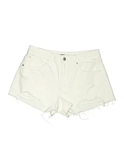 Pre-owned Garage Shorts In Ivory