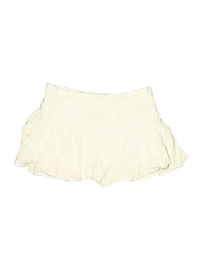 Pre-owned Garage Skort In Ivory