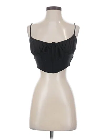 Pre-owned Garage Sleeveless Blouse In Black