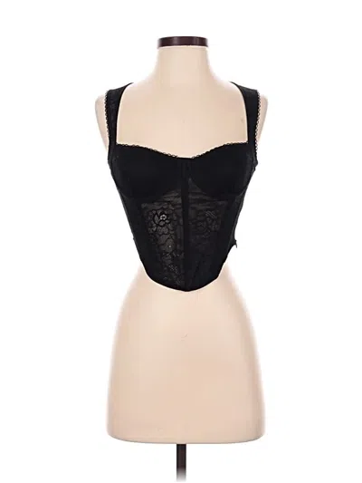 Pre-owned Garage Sleeveless Blouse In Black