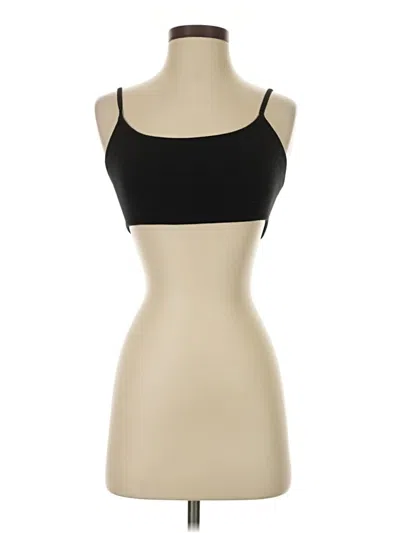 Pre-owned Garage Sleeveless Top Black Strapless Neckline Tops