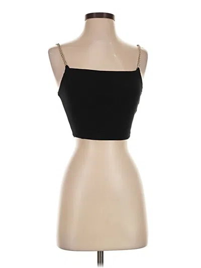 Pre-owned Garage Sleeveless Top Black Sweetheart Neckline Tops