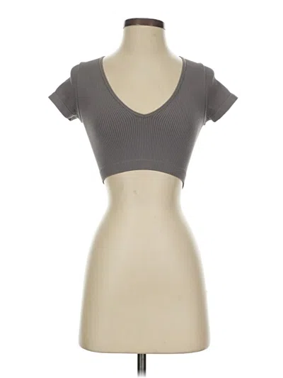 Pre-owned Garage Sleeveless T-shirt In Gray