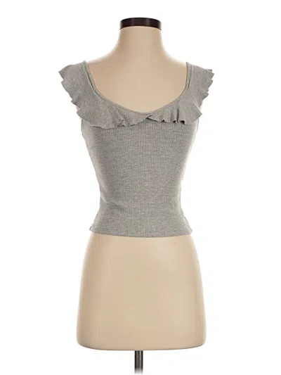 Pre-owned Garage Sleeveless T-shirt In Gray