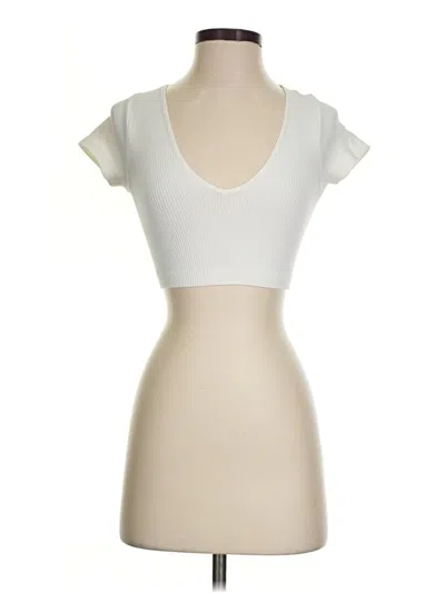 Pre-owned Garage Sleeveless T-shirt In Ivory