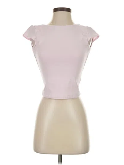 Pre-owned Garage Sleeveless T-shirt In Pink