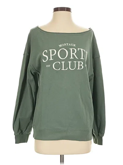 Pre-owned Garage Sweatshirt In Green
