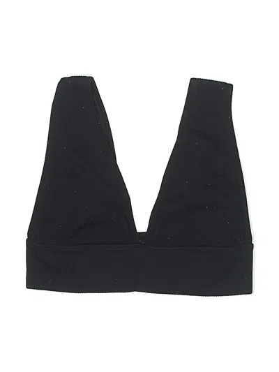Pre-owned Garage Swimsuit Top Black Swimwear