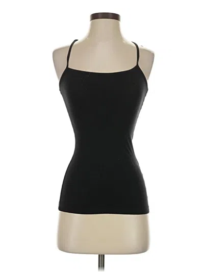 Pre-owned Garage Tank Top Black Halter Neckline Tops