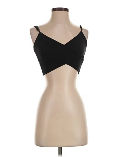 Pre-owned Garage Tank Top Black Strapless Neckline Tops