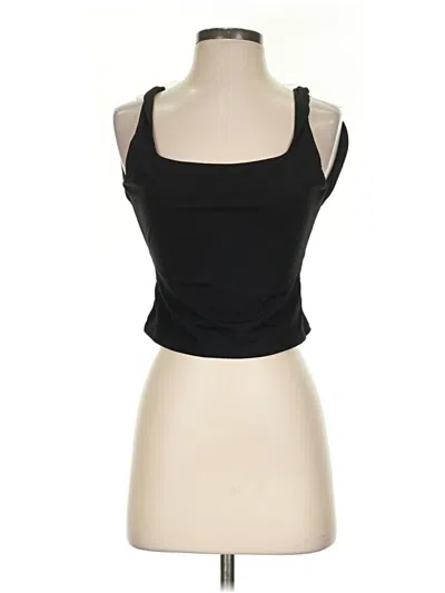 Pre-owned Garage Tank Top Black Strapless Neckline Tops