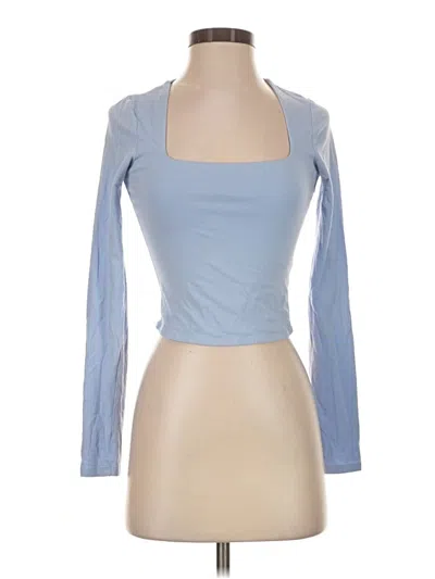 Pre-owned Garage Tank Top Blue Square Neckline Tops