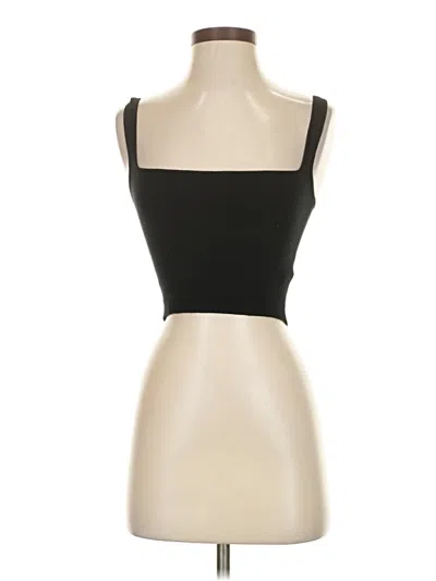 Pre-owned Garage Tube Top Black Strapless Neckline Tops