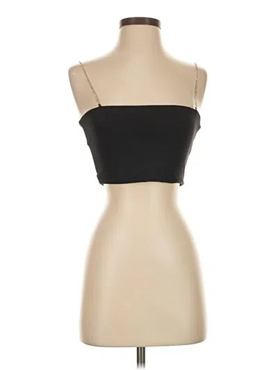 Garage Tube Top Black Strapless Neckline Tops