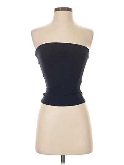 Pre-owned Garage Tube Top Black Strapless Neckline Tops