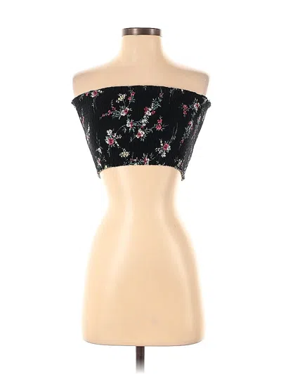 Pre-owned Garage Tube Top Black Tube Neckline Tops
