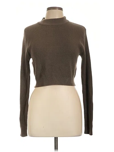 Pre-owned Garage Turtleneck Sweater In Brown